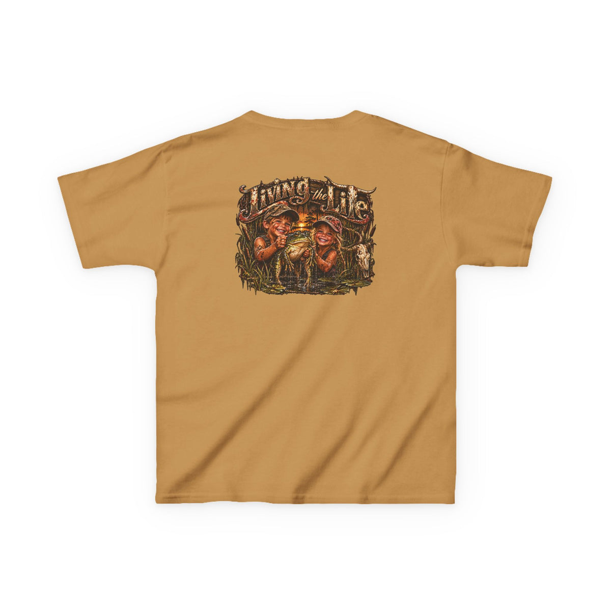 Kids Living the Good Life Frog T Shirt