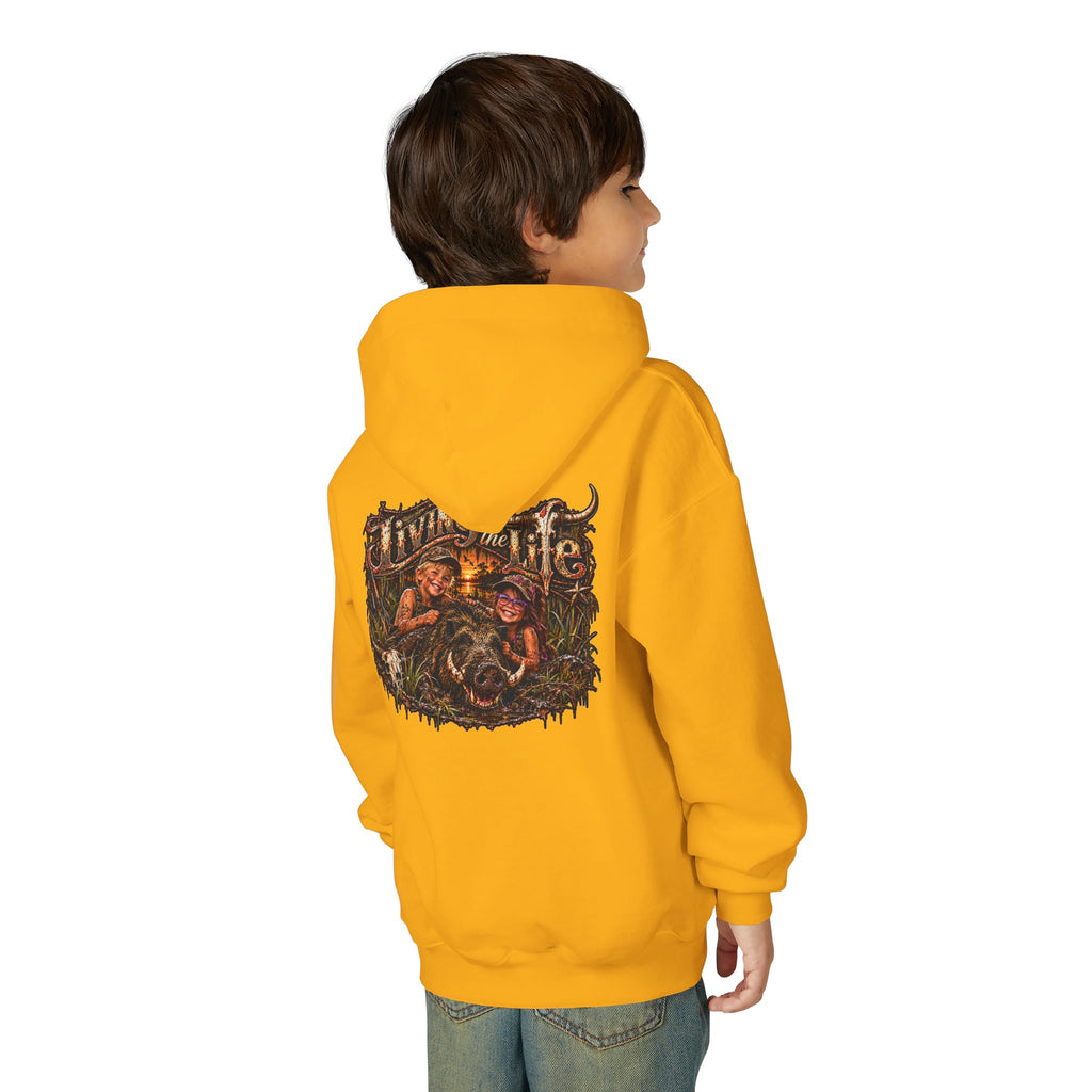 Wild Hog Youth Living the Life Hoodie