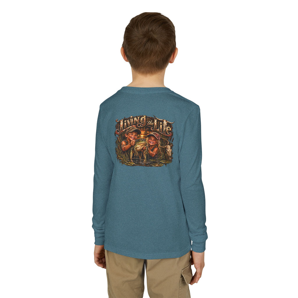 Youth Long Sleeve Tee Living the Life