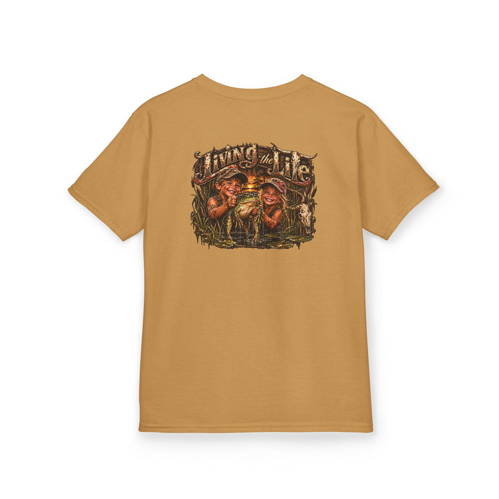 Kids Living the Good Life Frog T Shirt
