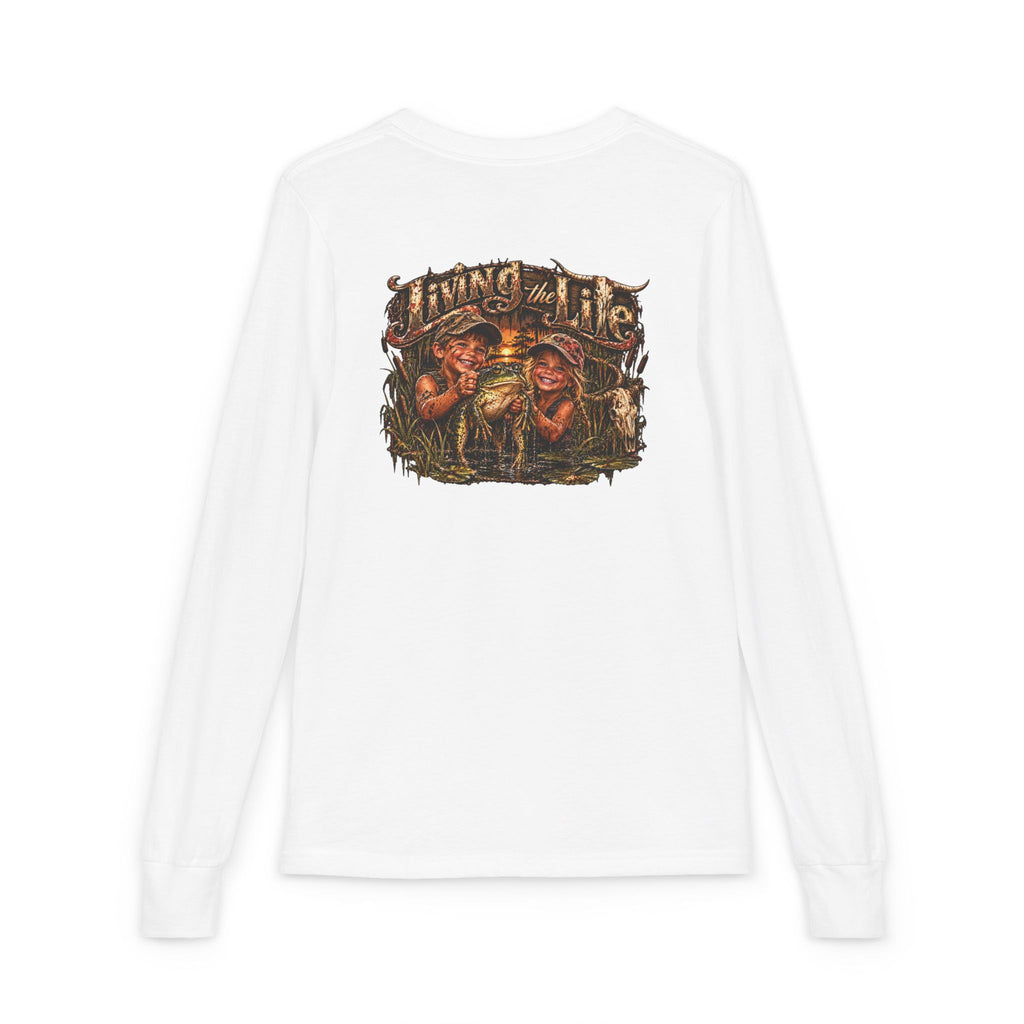 Youth Long Sleeve Tee Living the Life