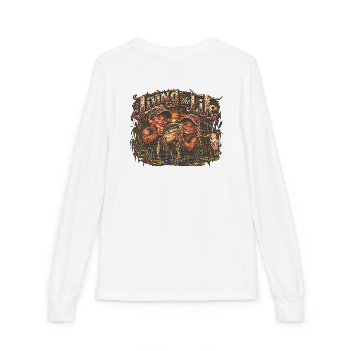 Youth Long Sleeve Tee Living the Life