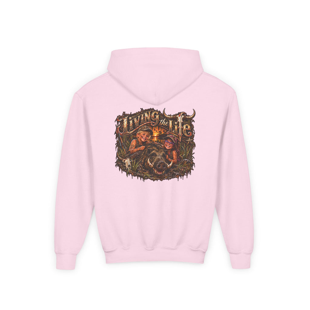 Wild Hog Youth Living the Life Hoodie