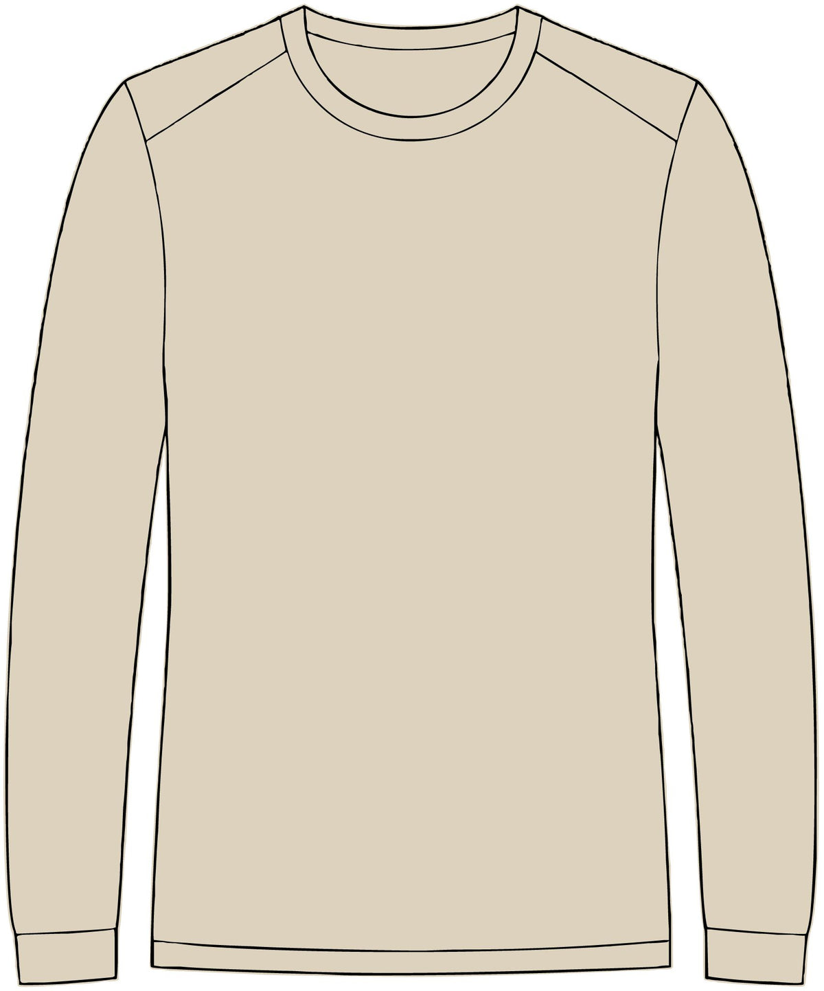 Wild & Whisker Antler Graphic Long Sleeve T-Shirt
