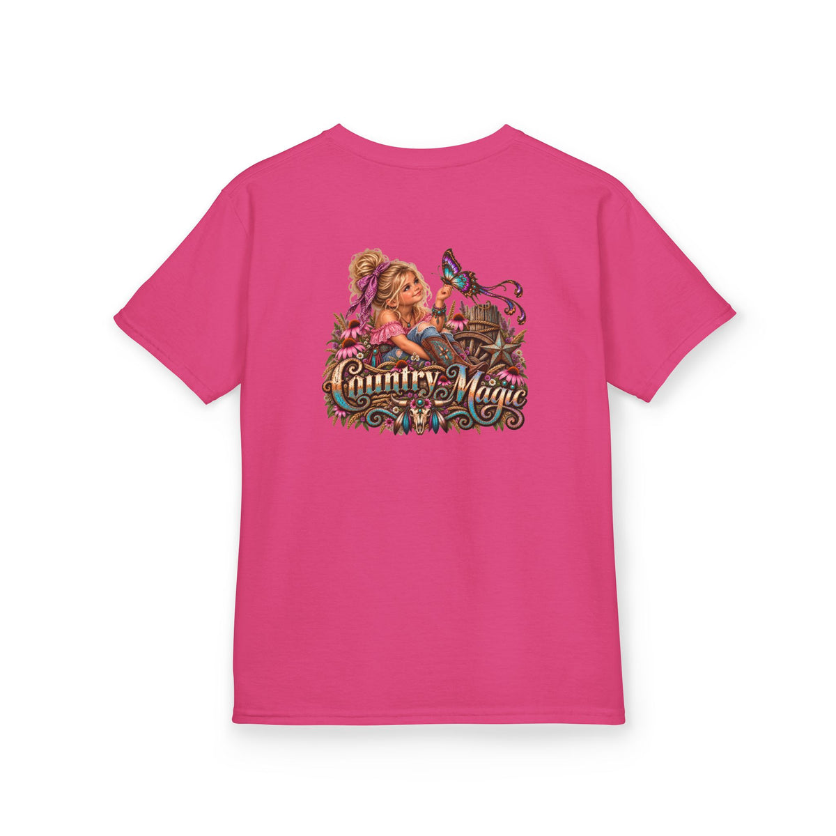 Kids Wild Whisker Country Magic Butterfly Tee