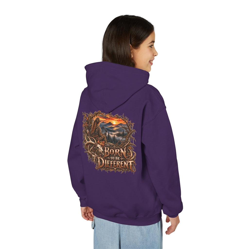 Youth Born Different Wilderness Graphic Hoodie