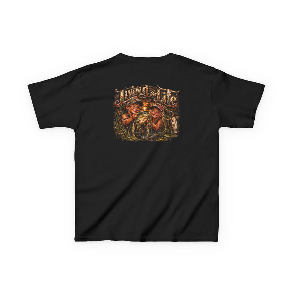 Kids Living the Good Life Frog T Shirt