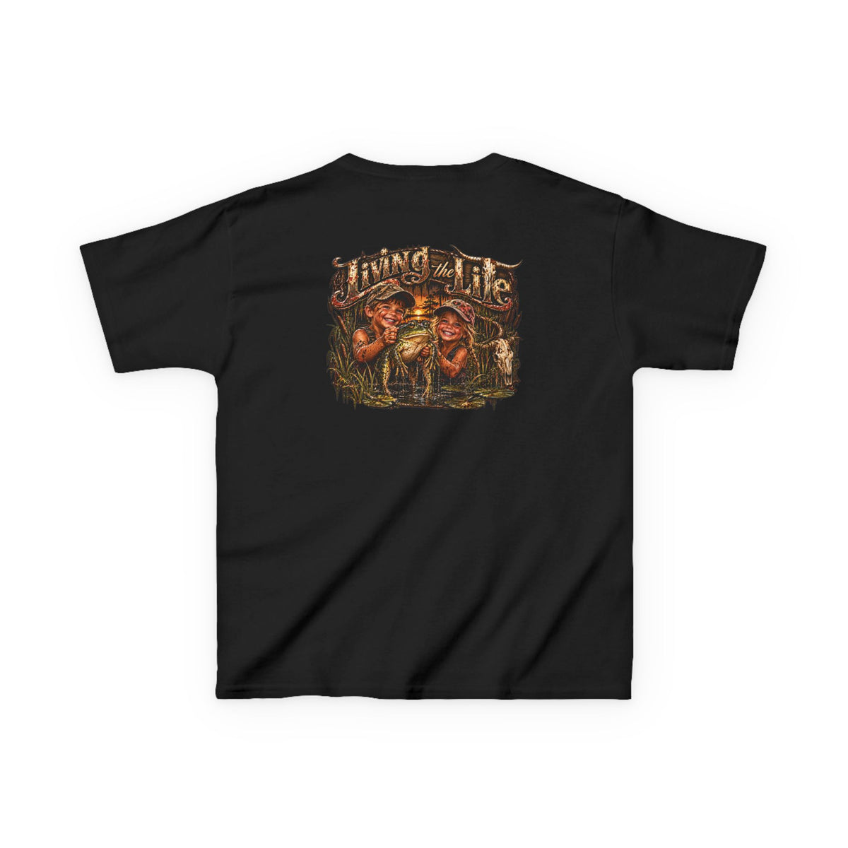 Kids Living the Good Life Frog T Shirt