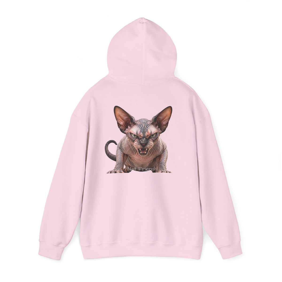 Not Friendly Sphynx Cat Hoodie
