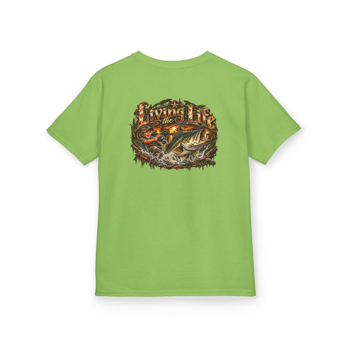 Wildlife Adventure Kids Tee – Big Bass T Shirt