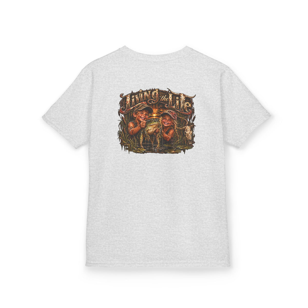 Kids Living the Good Life Frog T Shirt