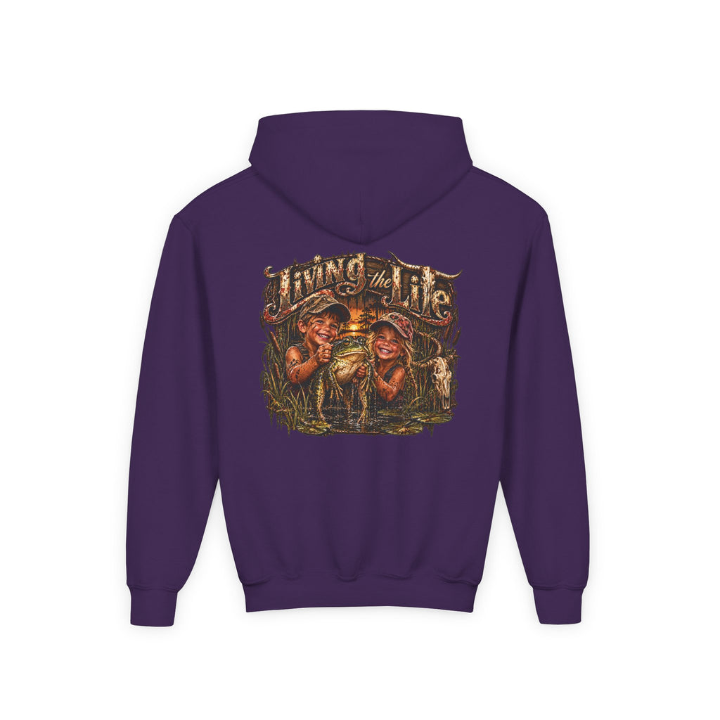 Youth Living the Good Life. Frog Hoodie