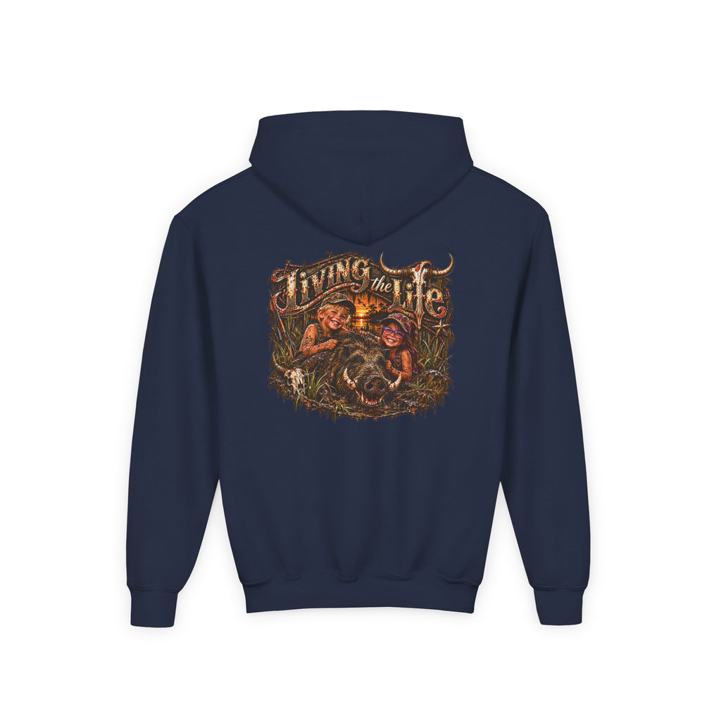 Wild Hog Youth Living the Life Hoodie