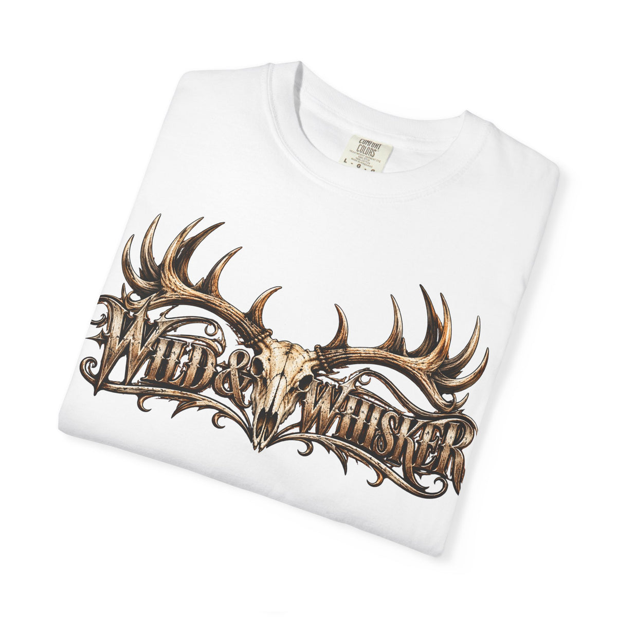 Wild & Whisker  Antler and Butterfly Graphic T-Shirt