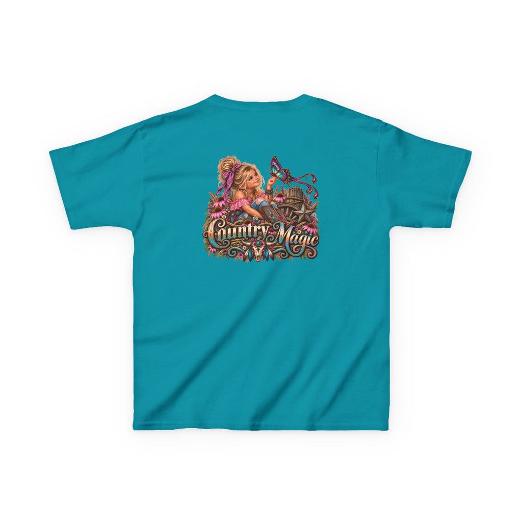 Kids Wild Whisker Country Magic Butterfly Tee