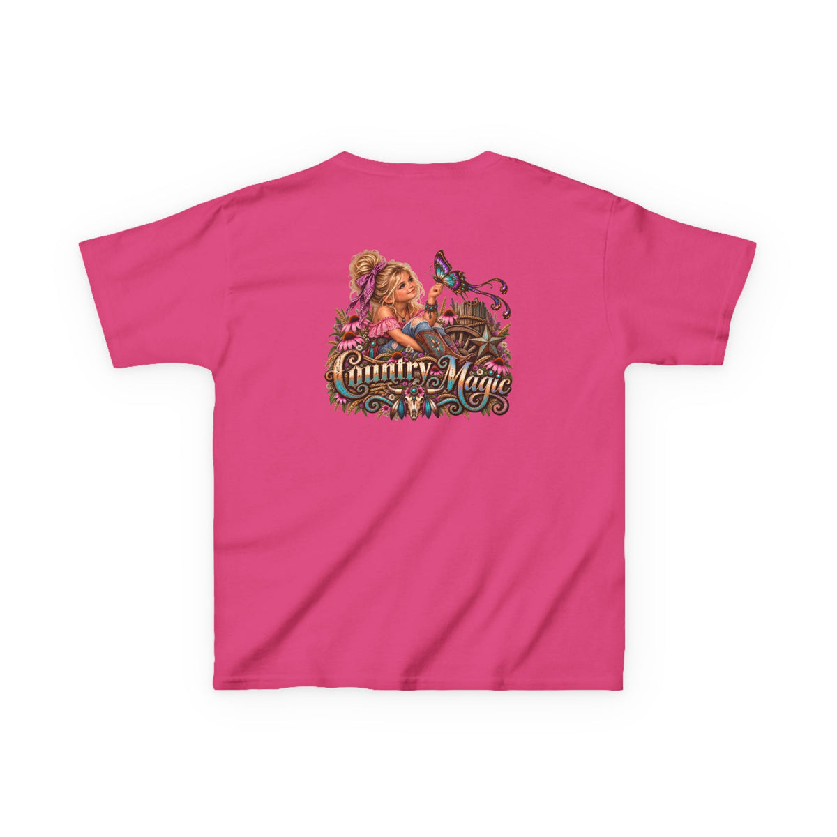 Kids Wild Whisker Country Magic Butterfly Tee