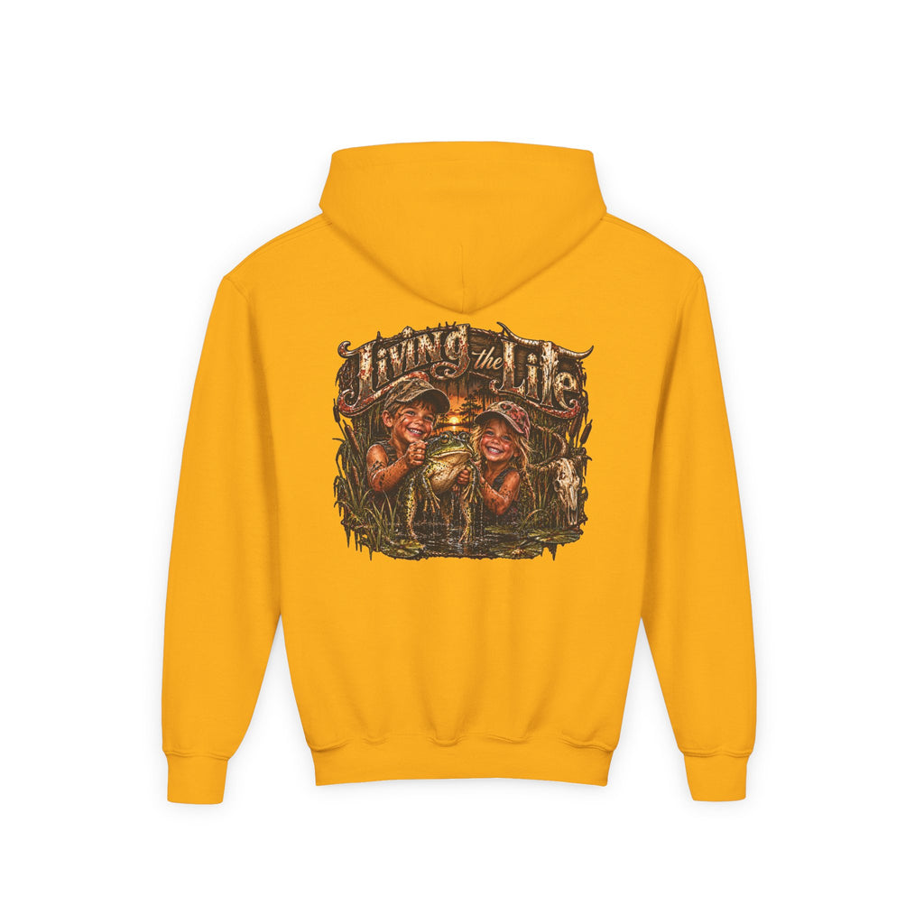 Youth Living the Good Life. Frog Hoodie