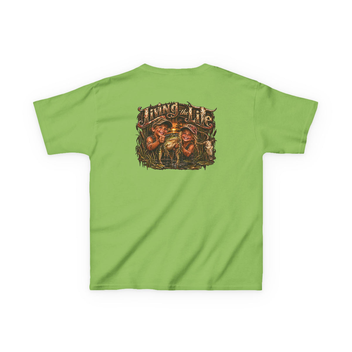 Kids Living the Good Life Frog T Shirt