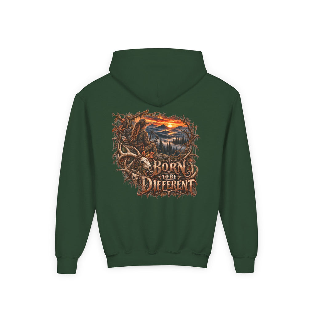 Youth Born Different Wilderness Graphic Hoodie