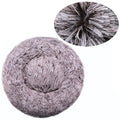Round Plush Pet Bed for Large & Medium Dogs – Super Soft Cat Bed, Cozy Winter Warm Sleeping House